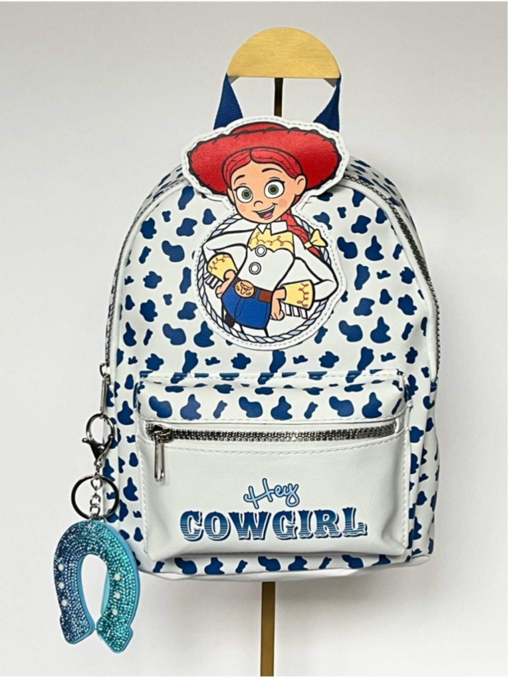 Disney Bound Toy Story 5 Jessie Backpack + Bonus Horseshoe Charm